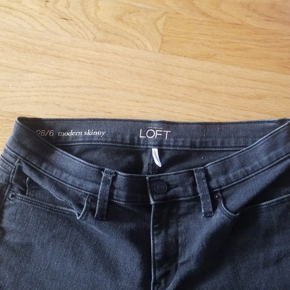 Ann Taylor Loft modern skinny jeans